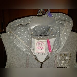 PINK Hoody Vest